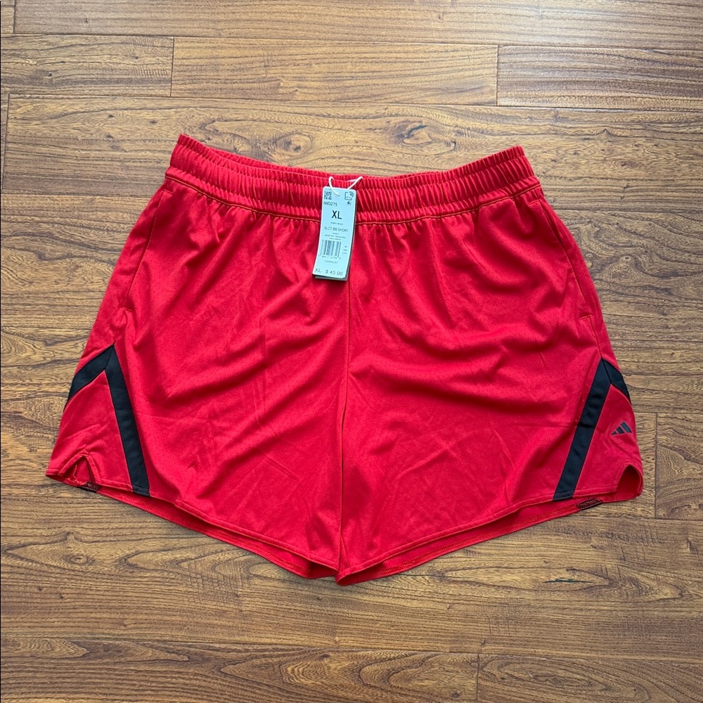 Adidas Women’s Red Basketball Shorts
